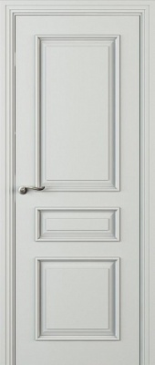 Межкомнатная дверь Арбат Л53 Эмаль, RAL 7035, 600/700/800/900*2000 мм.